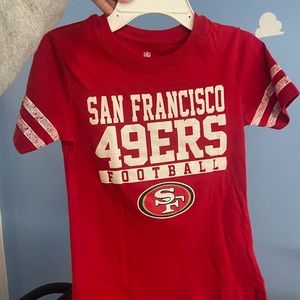 Girls 49ers t-shirt